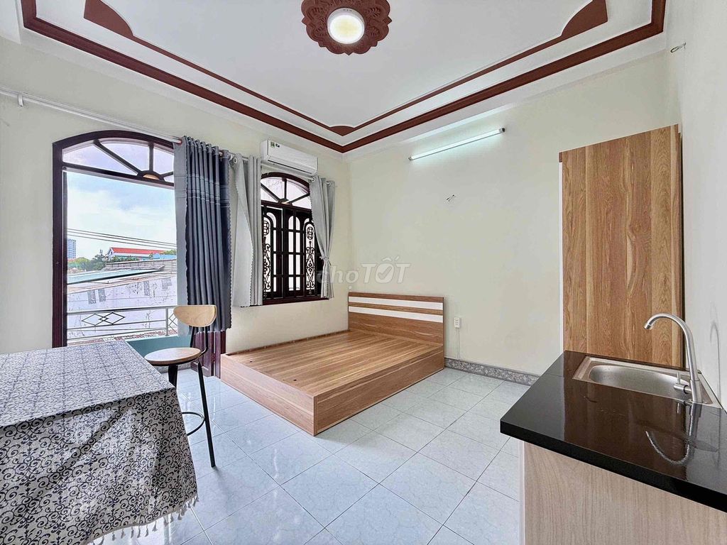 Căn hộ Studio ban công 28m² giá 4 triệu - Sẵn sàng vào ở ngay!