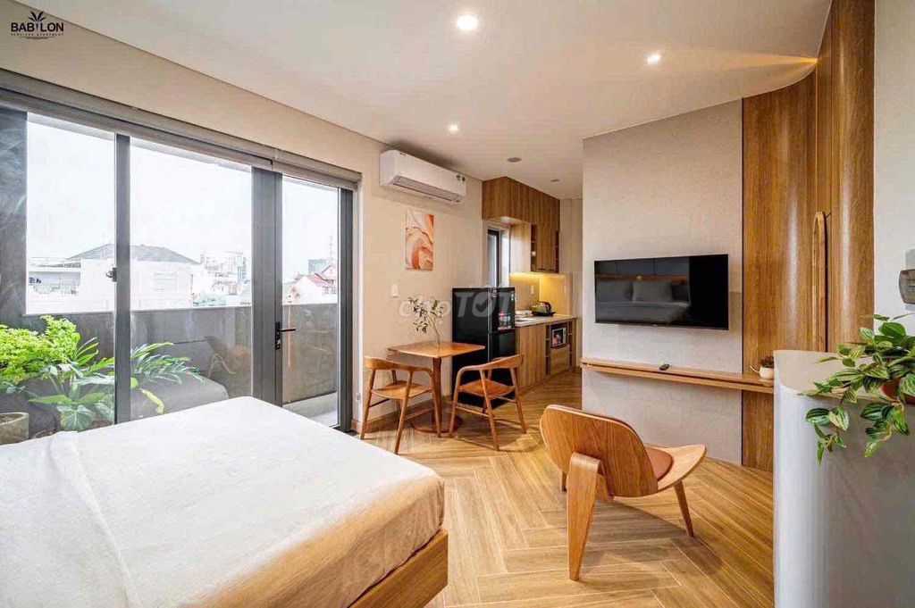 Căn hộ cho thuê 40m² Võ Thị Sáu, Quận 3 giá 8 triệu - Full nội thất sang trọng!