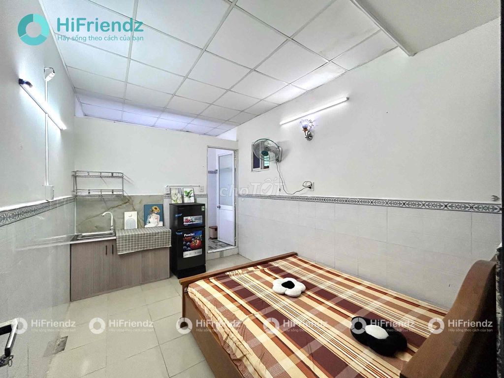 Căn hộ dịch vụ 20m² Q6 - Tân Phú giá 3.5 triệu - Full nội thất, ở ngay!