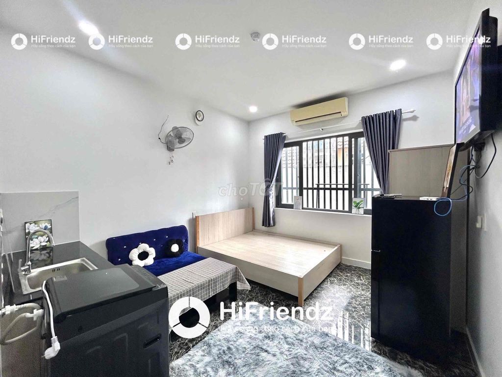 Căn hộ dịch vụ 27m² tại Q6, giá chỉ 5.5 triệu - Sẵn sàng vào ở ngay!