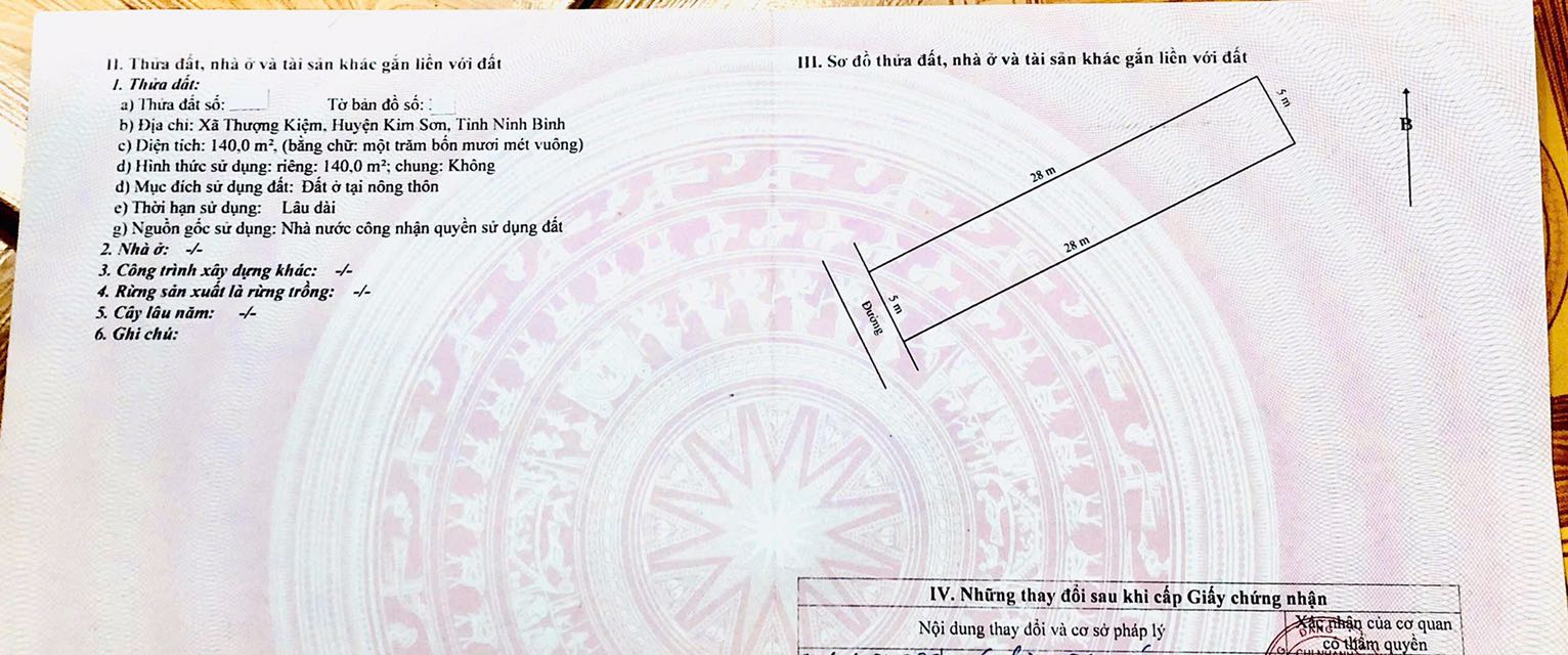 Đất nền đường Vành đai Thượng Kiệm, Ninh Bình 140m² giá 2 tỷ - Đầu tư sinh lời!