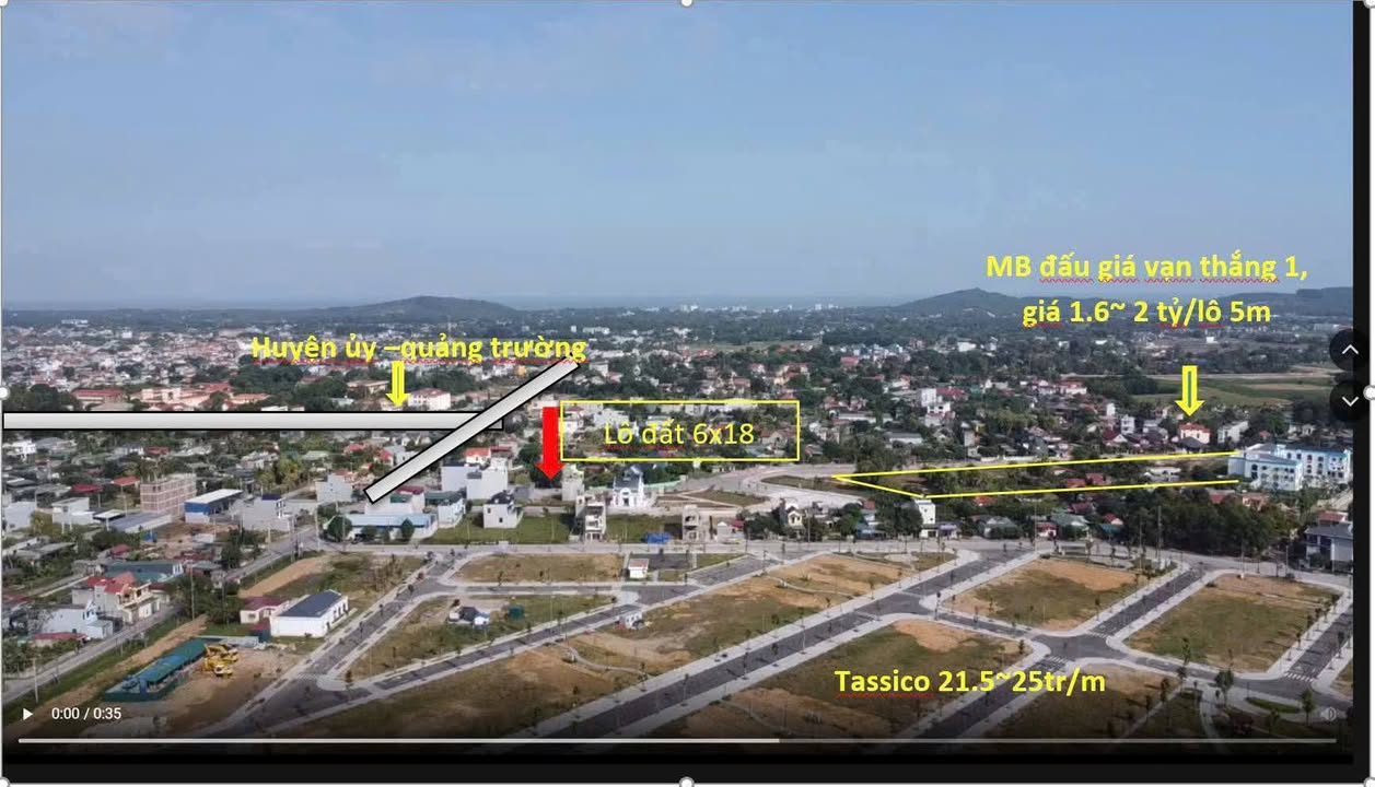 Đất nền Nguyên Bình, Nghi Sơn 108m² giá 1 tỷ - Địa điểm vàng cho đầu tư!