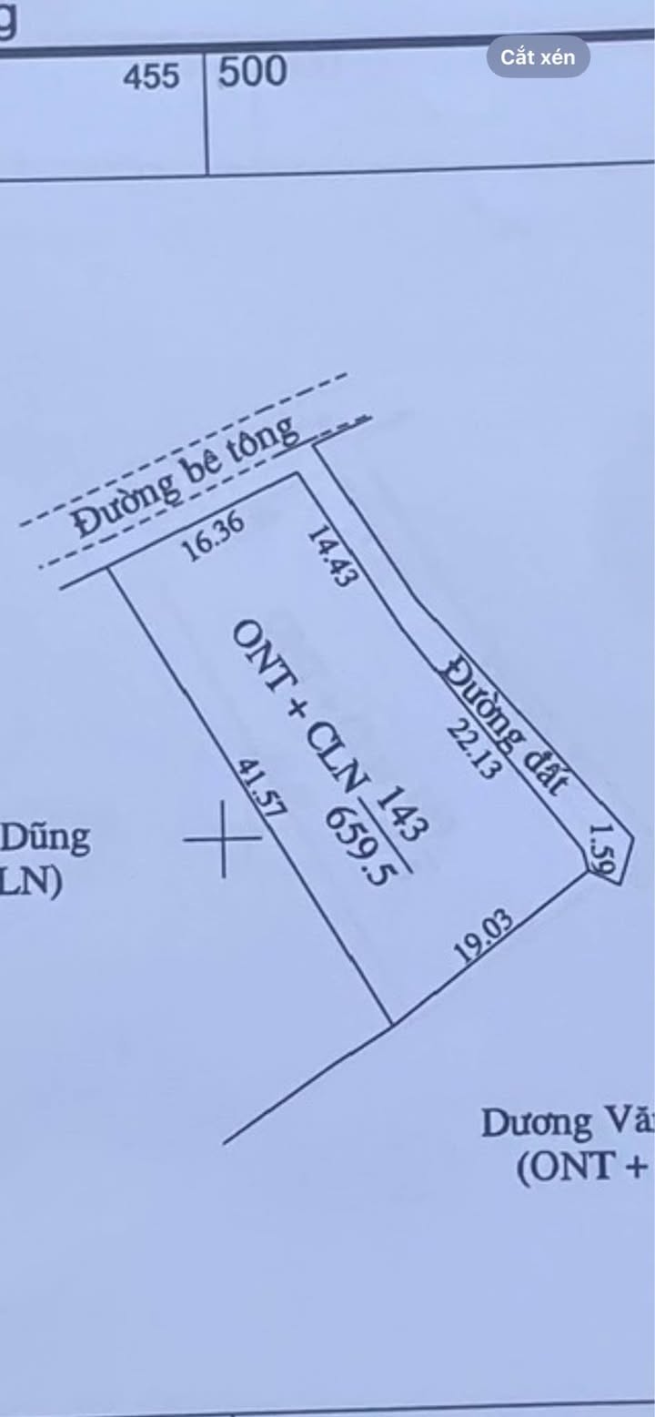 Đất vườn 720m² xã Nam Dương, Lục Ngạn - Gần trung tâm chỉ 400m!