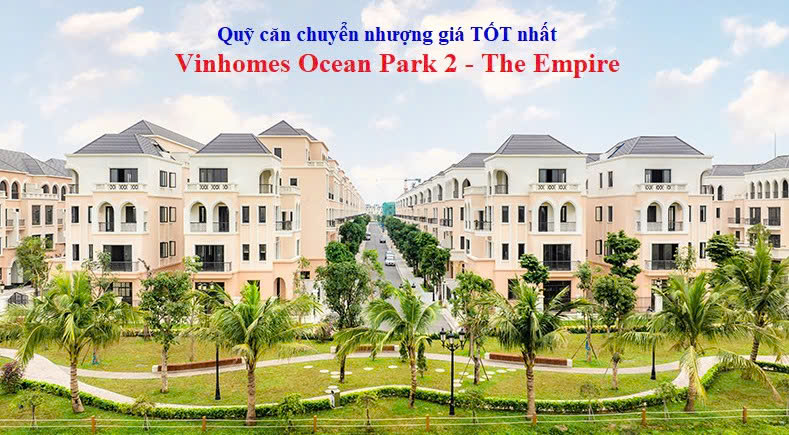Townhouse Vinhomes Ocean Park 2 Nghĩa Trụ 48m² giá 7.3 tỷ - Cơ hội đầu tư vàng!