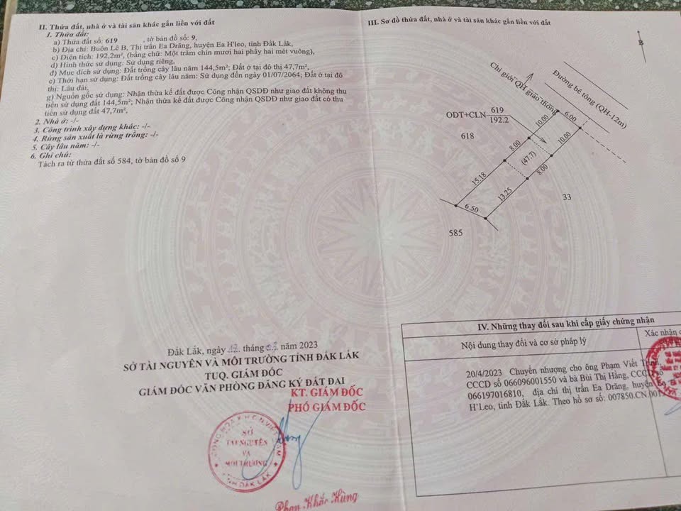 Đất thổ cư Ea Drăng, Đắk Lắk 214m² giá 999 triệu - Chính chủ, thương lượng nhẹ!