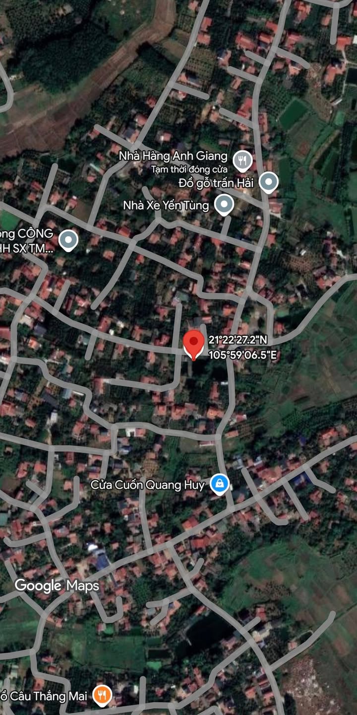 Đất Ngọc Tân, Hiệp Hòa 210m² giá 900 triệu - Mặt tiền rộng, ô tô vào tận nơi!