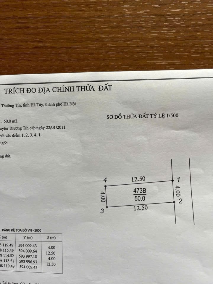 Đất Vĩnh Lộc Thư Phú 50m² - Hướng Đông, Đường Thông 3m, Giá Thoả Thuận!