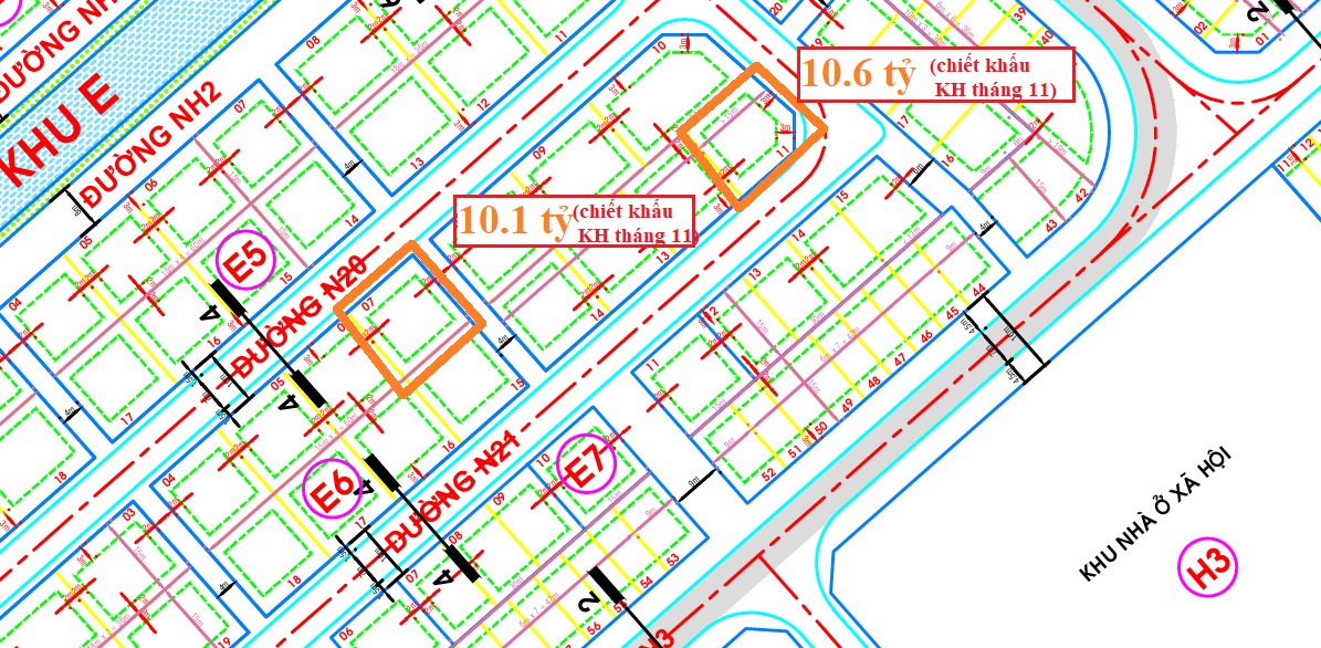 Đất nền biệt thự Nam Long 2 Cần Thơ 225m² giá 10.1 tỷ - Sẵn sổ đỏ chính chủ!