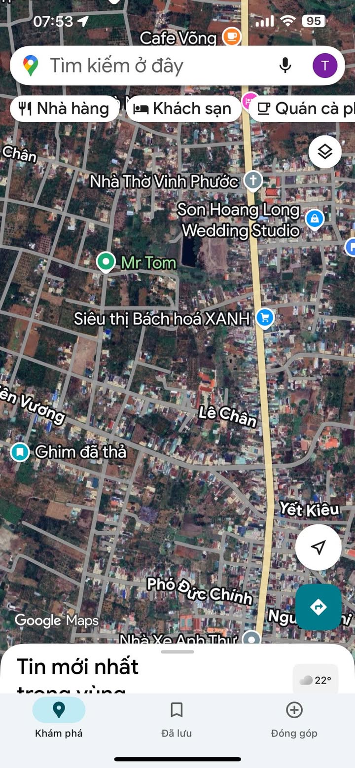 Đất thổ cư Buôn Hồ 420m² giá 3.36 tỷ - Mặt tiền đẹp, giá tốt thương lượng!