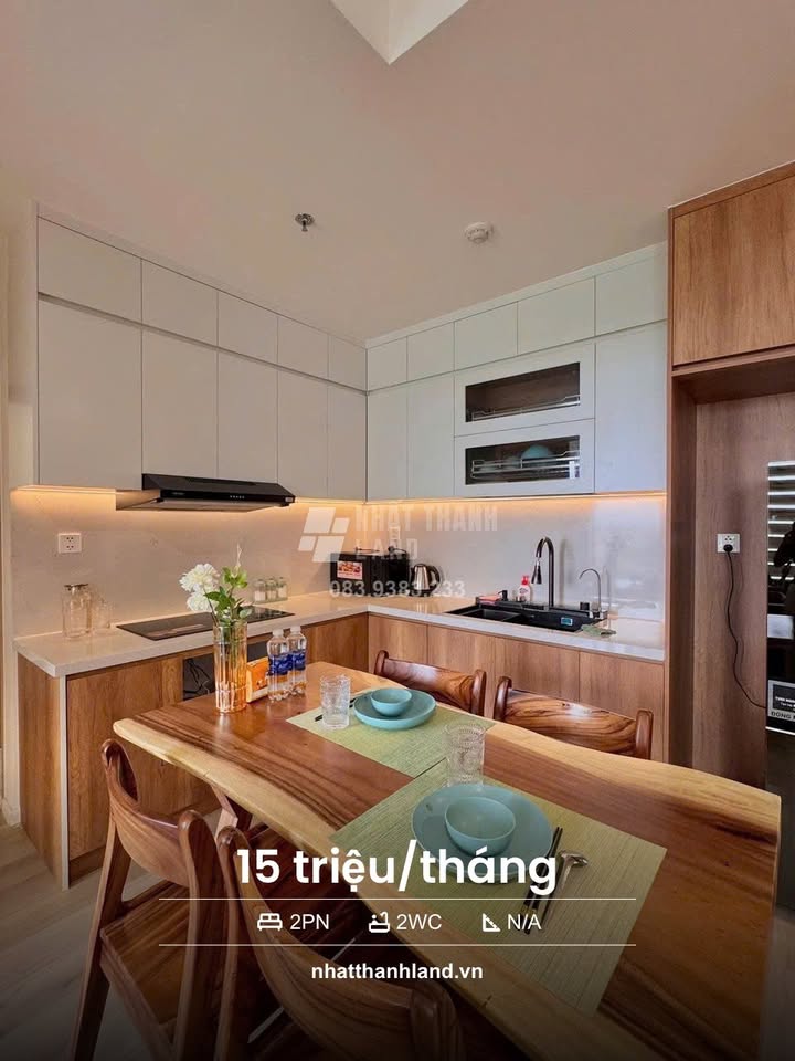 Cho thuê căn hộ LUMIERE BOULEVARD 2PN 2WC - Nội thất siêu đẹp, giá thỏa thuận!