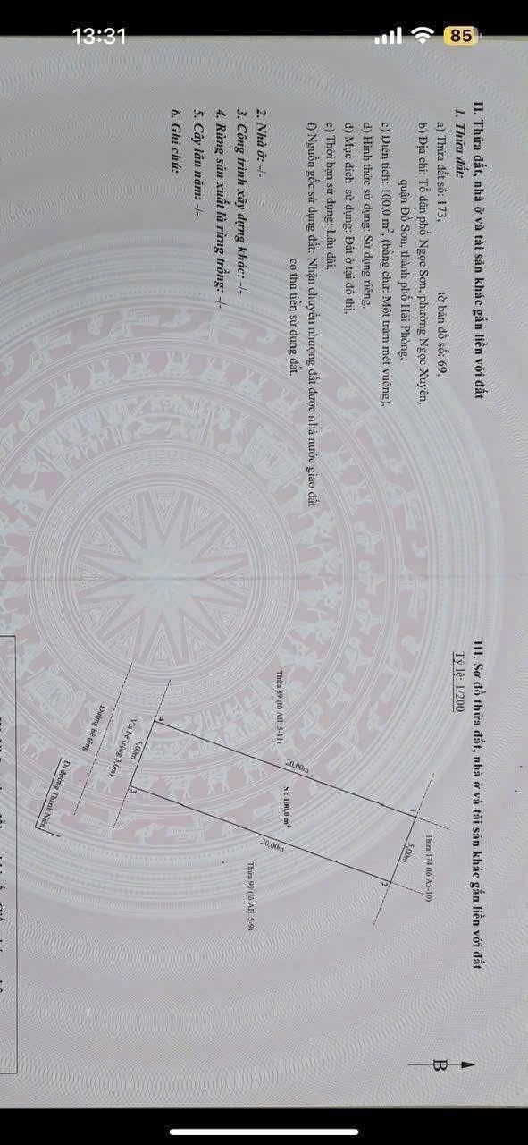 Đất nền Dương Kinh Hải Phòng 100m² giá 2.55 tỷ - Gần biển Đồ Sơn