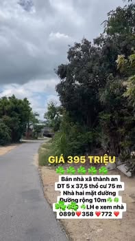 Nhà cấp 4 xã Thành An, Gia Lai 187m² giá 395 triệu - Sổ đỏ chính chủ!