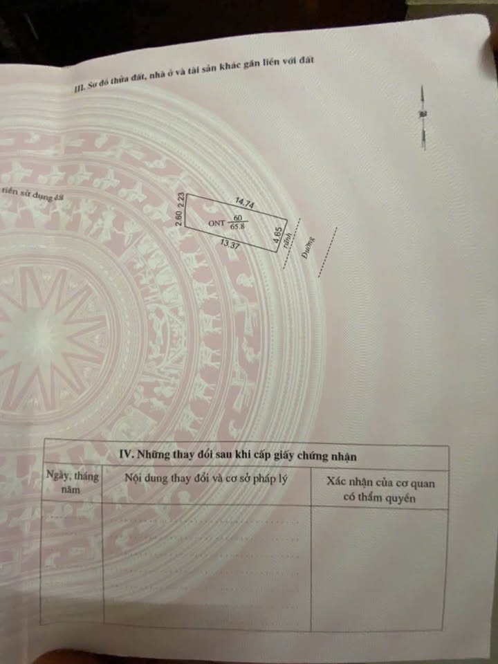 Đất nền Đỗ Trung Cao An, Việt Hòa, Hải Dương 65,8m² giá 1,1 tỷ - Tiềm năng tăng giá cao!
