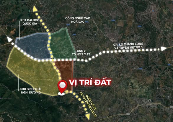 Đất nền Phú Cát 100m² giá 3 tỷ - Sổ hồng chính chủ, vị trí đắc địa!