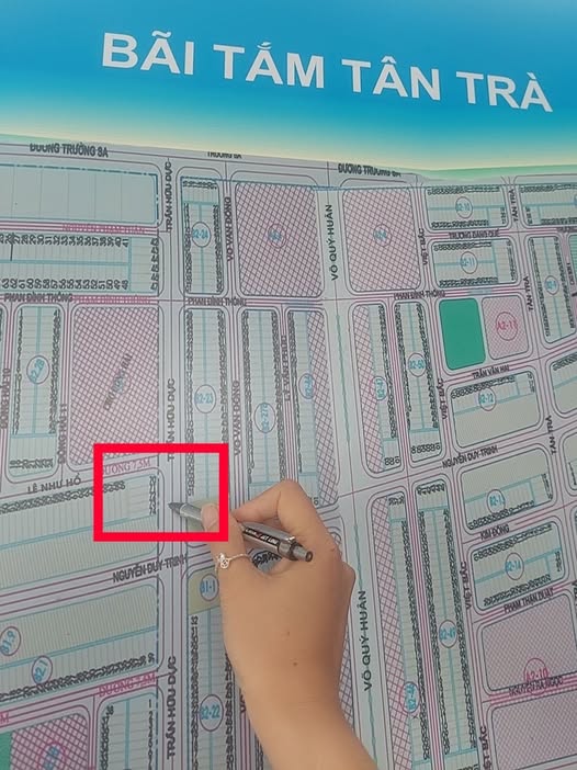 Đất nền đẹp tại đường Trần Hữu Dực, Đà Nẵng 119.7m² giá 9 tỷ - Sổ hồng chính chủ!