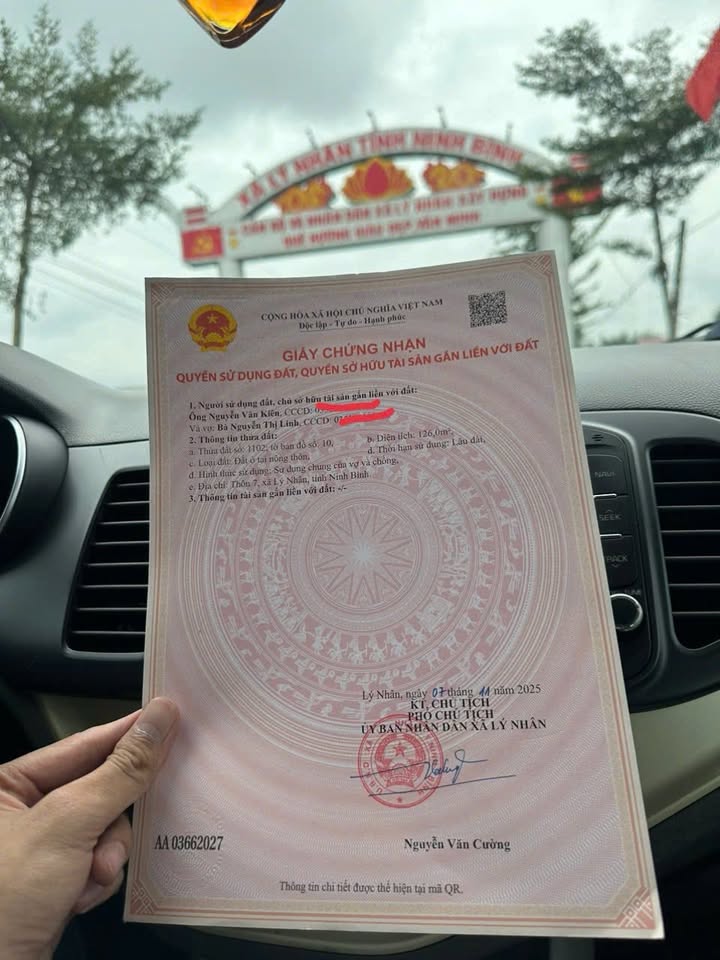 Đất nền Chính Lý, Lý Nhân 126m² giá chỉ 1 tỷ - Cơ hội đầu tư hấp dẫn!