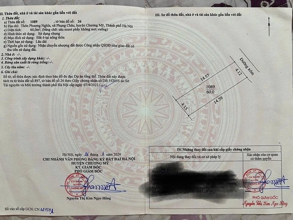 Lô đất Phượng Nghĩa 60m² giá thỏa thuận - Cơ hội vàng cho nhà đầu tư!