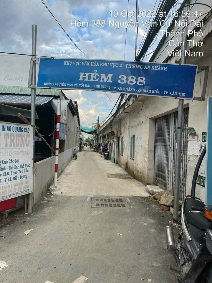 Đất nền 58m² hẻm 388 đường Nguyễn Văn Cừ Nối Dài - Kinh doanh thuận lợi, giá chỉ 2.8 tỷ!