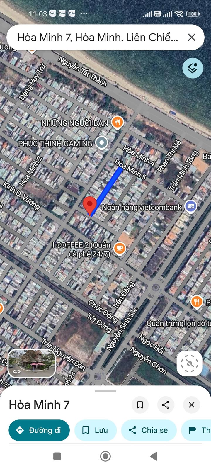 Nhà cấp 4 đường Hòa Minh 7, Đà Nẵng 72m² giá 5.2 tỷ - Cách biển chỉ 200m!