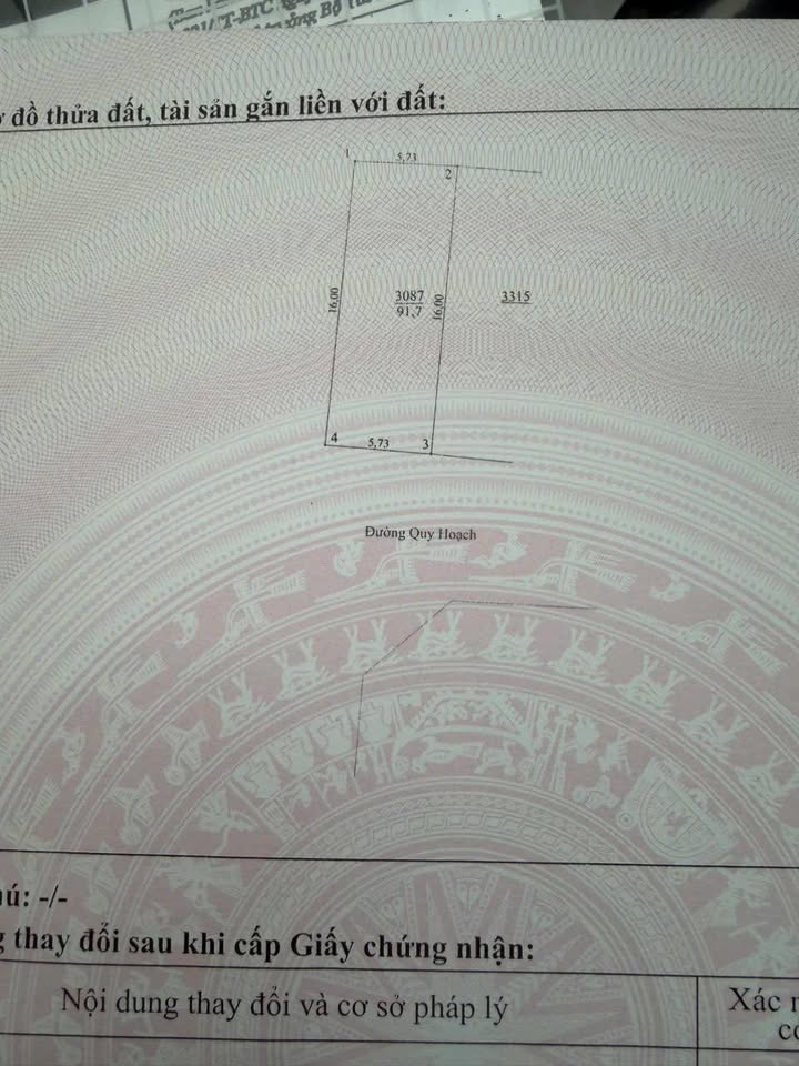 Đất nền khu tái định cư Trung Thành, Thái Nguyên 91m² giá 2 tỷ - Cơ hội đầu tư hấp dẫn!