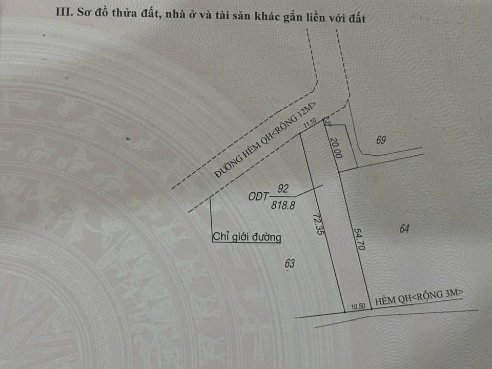 Đất nền 818,8m² phường Thành Nhất, Buôn Ma Thuột - Giá thương lượng, sổ hồng sẵn!