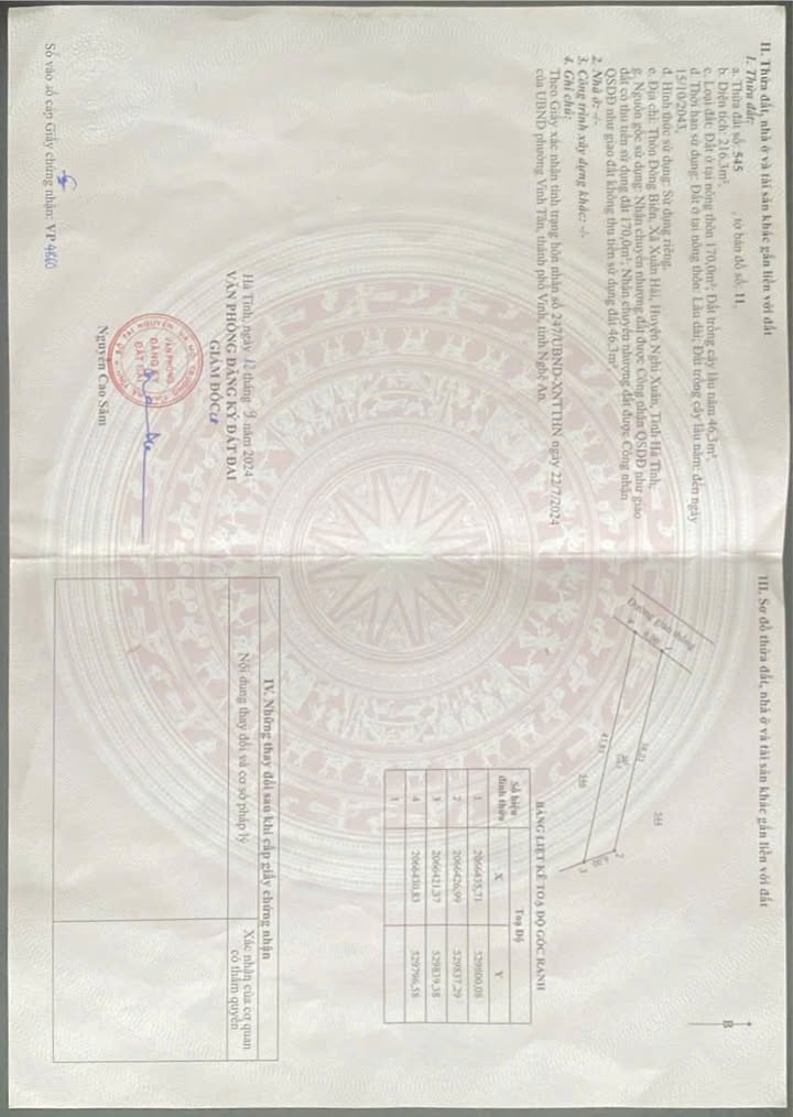 Đất thổ cư tại thôn Đông Biên, xã Xuân Hải 216m² giá 1.08 tỷ - Cơ hội đầu tư hấp dẫn!