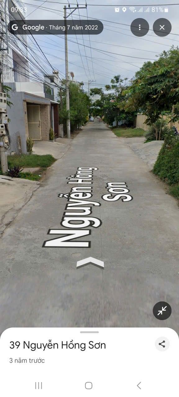 Đất nền mặt tiền Nguyễn Hồng Sơn, Phú Yên 124m² giá 2 tỷ - Đầu tư sinh lời ngay!