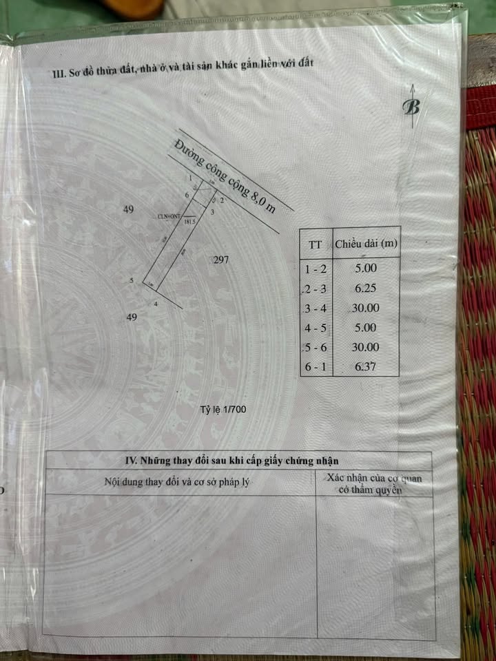 Đất thổ cư mặt tiền Đỉa Lá, phường Trung An, 195m² - Chính chủ bán gấp chỉ 1,5 tỷ!