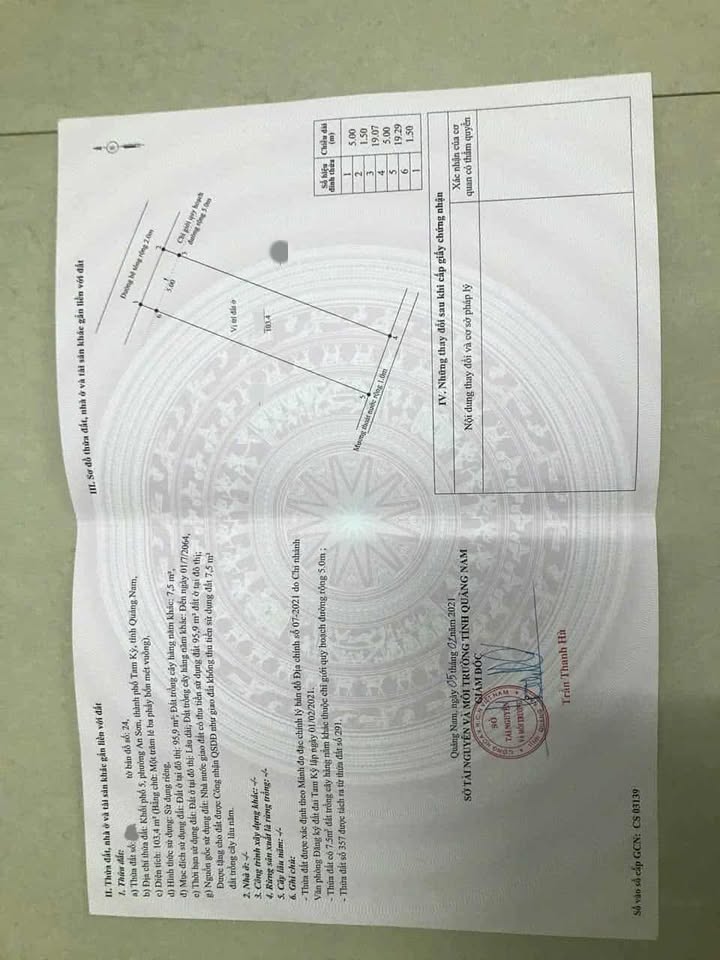 Đất nền đường Chu Cẩm Phong, An Sơn, Tam Kỳ 103m² - Tiềm năng đầu tư cực lớn!