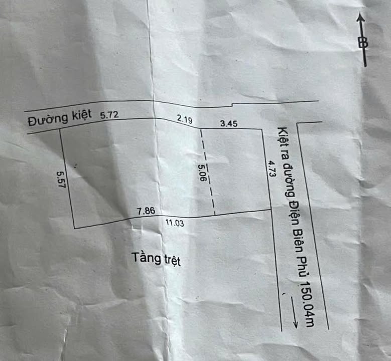 Nhà 2 mặt kiệt Điện Biên Phủ Đà Nẵng 60m² giá 3.2 tỷ - Vị trí đắc địa, tiện ích đầy đủ!