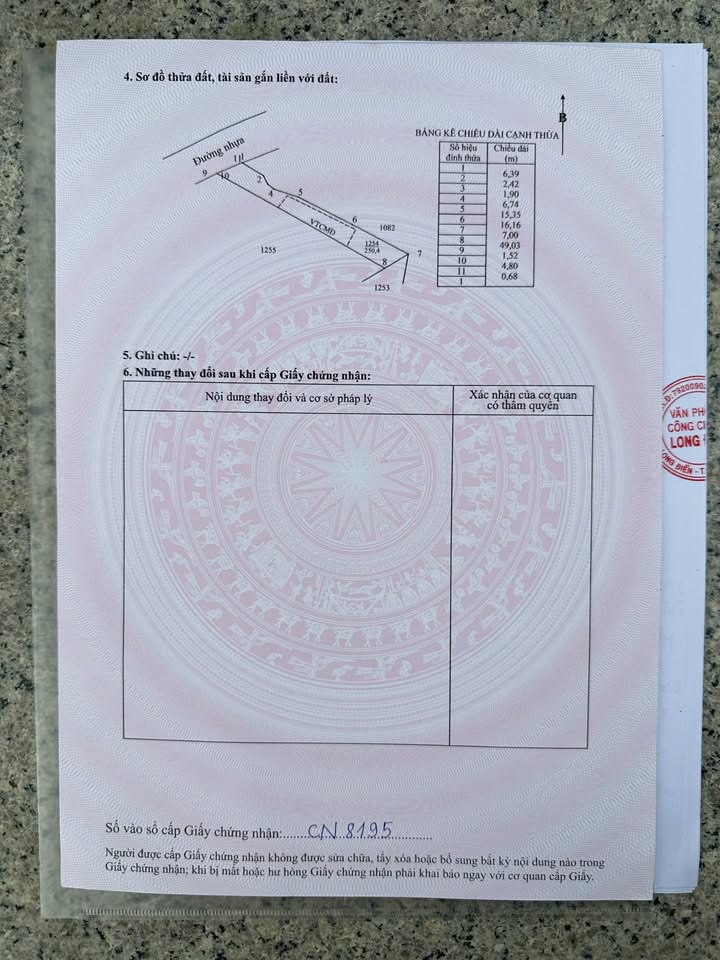 Đất nền Phước Long Thọ 170m² giá 650 triệu - Mặt tiền đường nhựa thuận lợi!