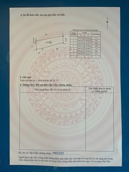 Đất thổ cư Châu Giang 107m² giá 1.5 tỷ - Vị trí trung tâm, pháp lý rõ ràng!