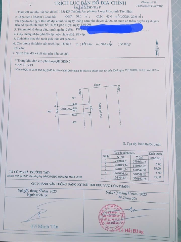 Đất thổ cư hẻm 30 Ngô Quyền, Trường Tây 95m² giá chỉ 106 triệu - Cơ hội đầu tư không thể bỏ qua!