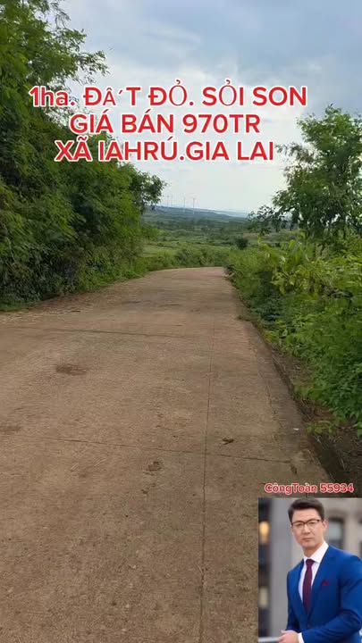 Đất nền 1ha tại xã Ia Hrú, Gia Lai giá 970 triệu - Cơ hội đầu tư hấp dẫn!