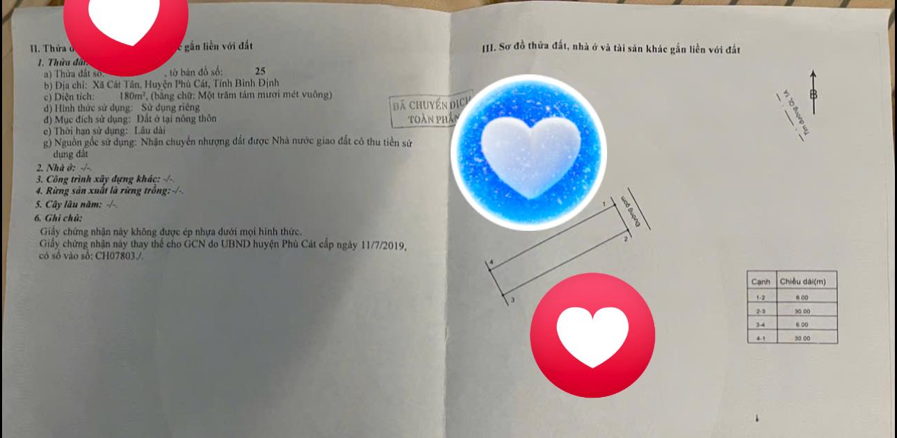 Đất nền mặt tiền Quốc lộ 1A xã Cát Tân 180m² giá 1.6 tỷ - Cơ hội đầu tư hấp dẫn!