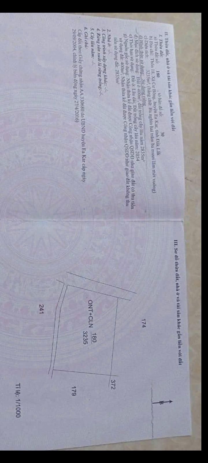 Đất nền Cư Bông 8000m² giá thỏa thuận - Sổ đỏ chính chủ!