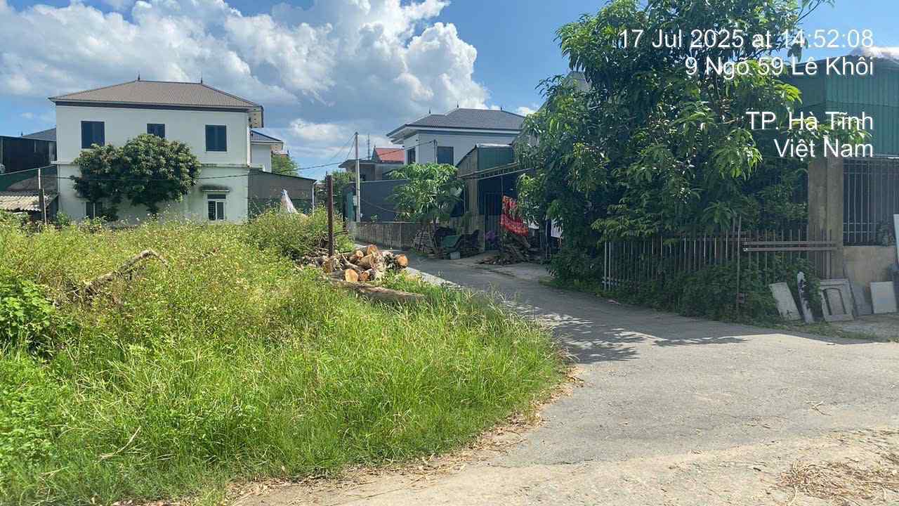 Đất nền phường Thành Sen, Hà Tĩnh 181m² giá thỏa thuận - Cơ hội đầu tư hấp dẫn!