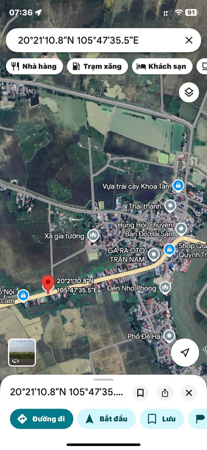 Đất thổ cư 140m² tại đường 477, Gia Viễn, Ninh Bình - Giá chỉ 2.4 tỷ, không lỗi phong thủy!