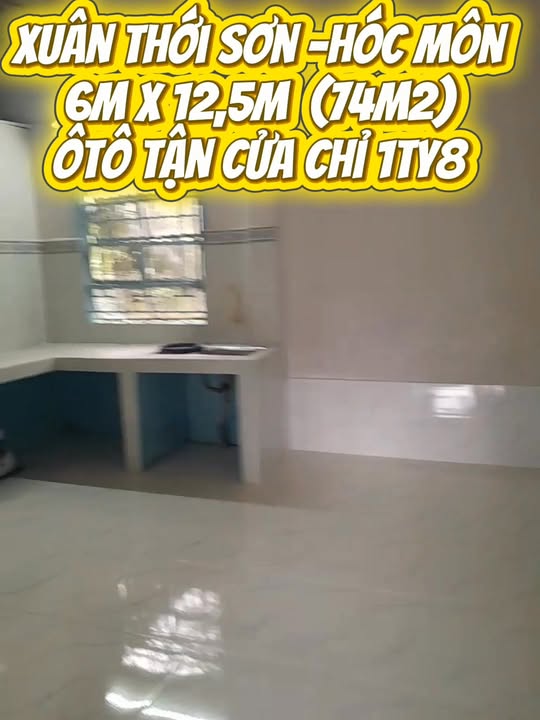 Đất nền Xuân Thới Sơn Hóc Môn 74m² - Ô tô tận cửa, giá thỏa thuận!