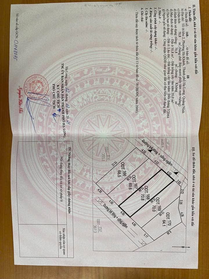 Đất nền Hạ Long 70.8m² giá 1.65 tỷ - Đầu tư sinh lời ngay!