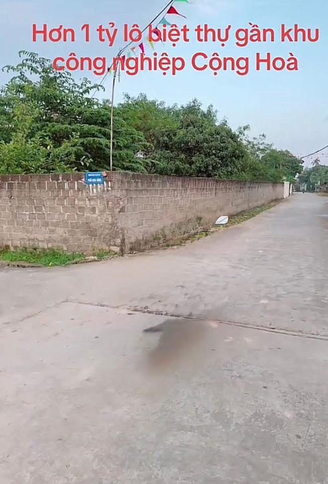 Đất nền lô góc 2 mặt tiền tại Văn Đức, Chí Linh - Diện tích 303m², giá chỉ 1 tỷ!