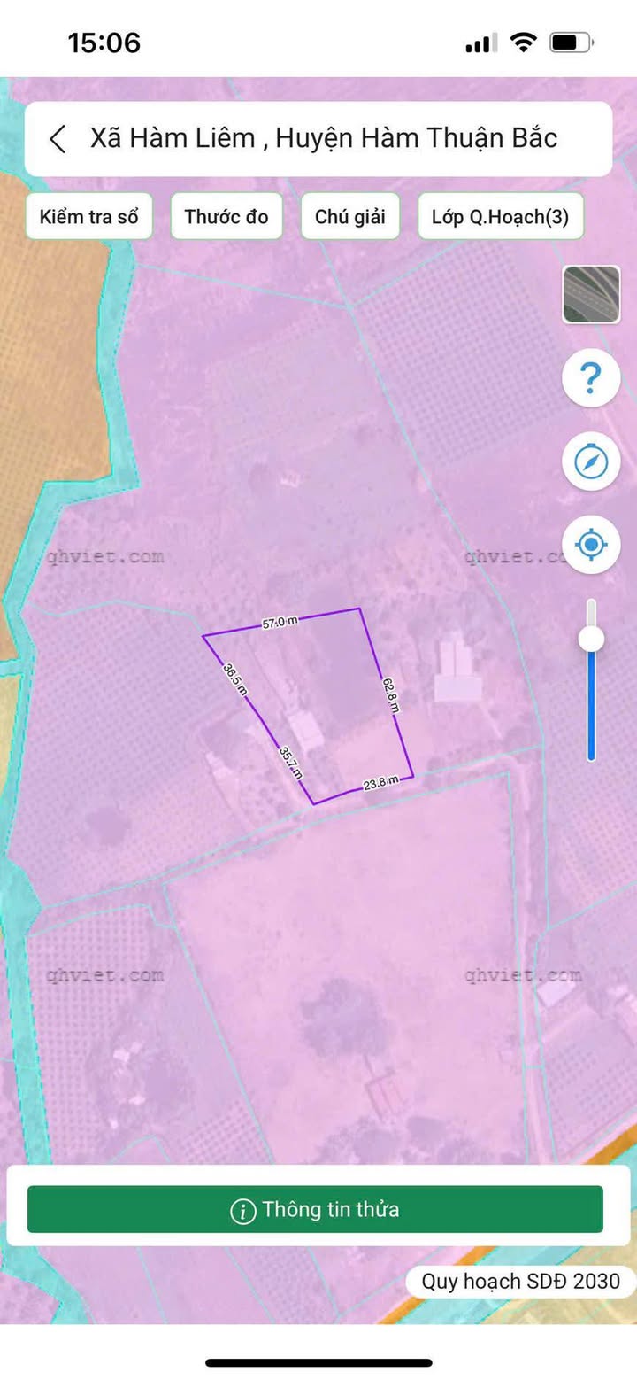 Đất nền xã Hàm Liêm 3000m² giá 10.764 tỷ - Sổ đỏ chính chủ, đầu tư sinh lời!
