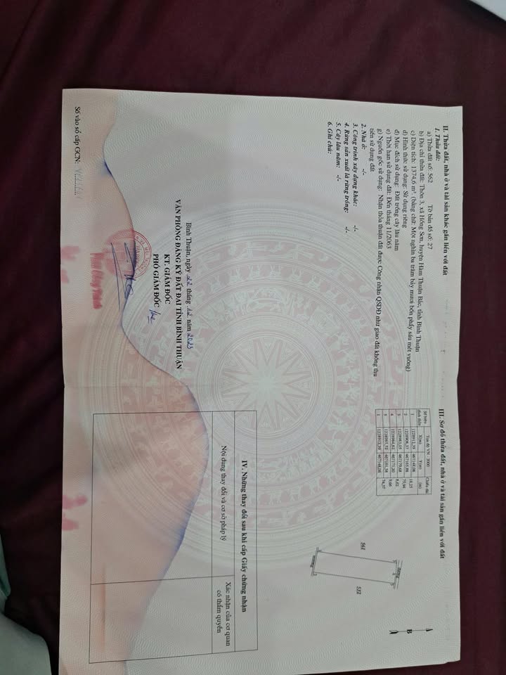 Đất Hồng Sơn, Hàm Thuận Bắc 1440m² giá 500 triệu - Cơ hội sinh lời tuyệt vời!