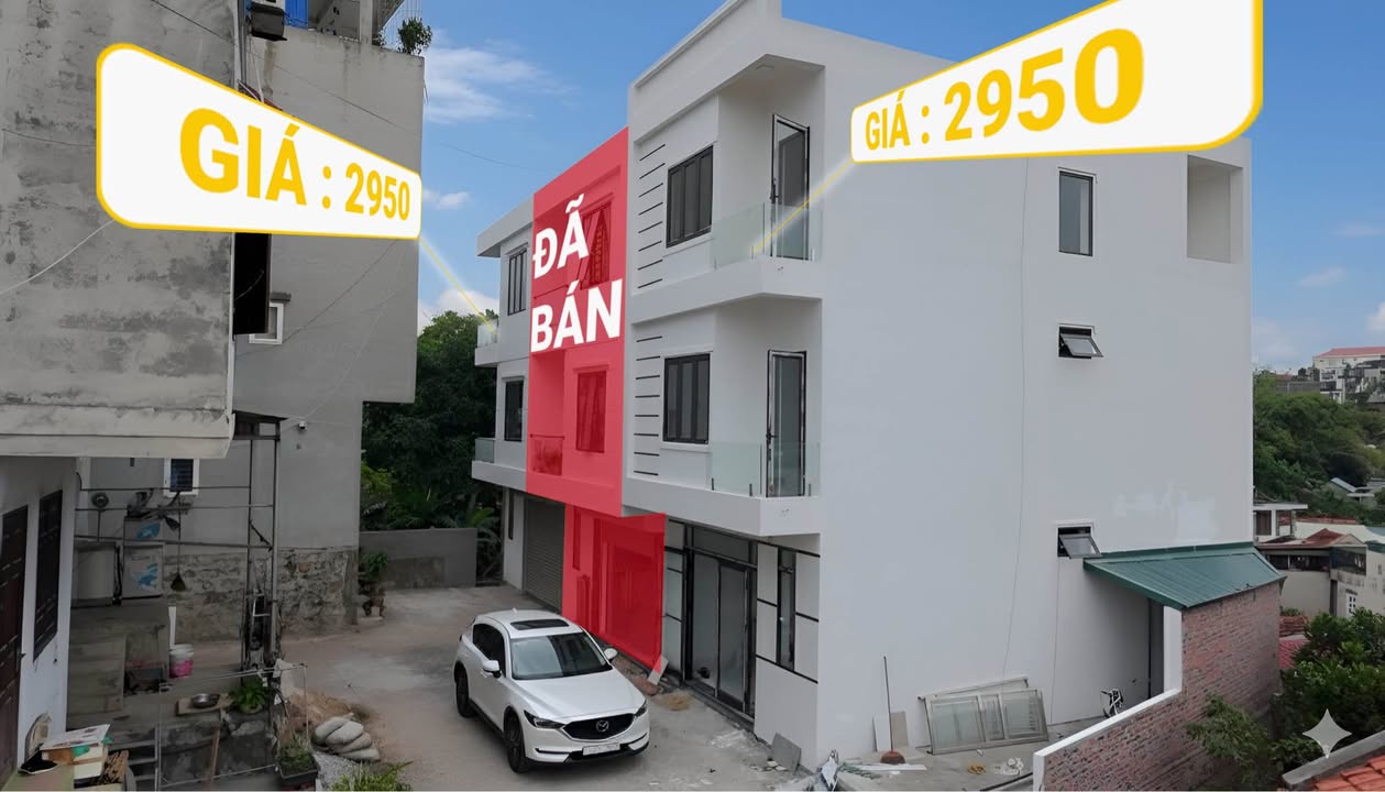 Bán nhà 3 tầng tại ngõ 20 Cao Xanh, Hạ Long 50m² giá 2.95 tỷ - Ô tô đỗ cửa!