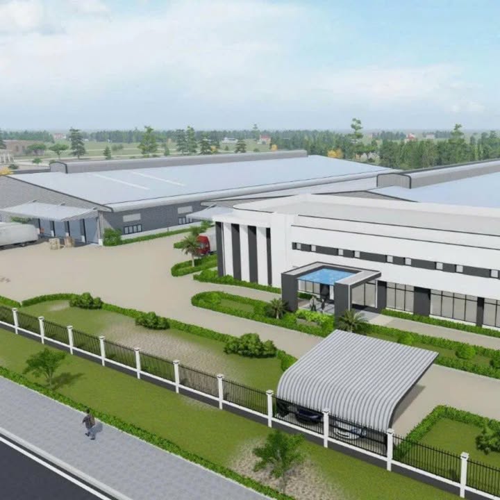 Nhà xưởng mới xây trong KCN Tân Đô, Long An 20.000m² - Đầu tư sinh lời ngay!