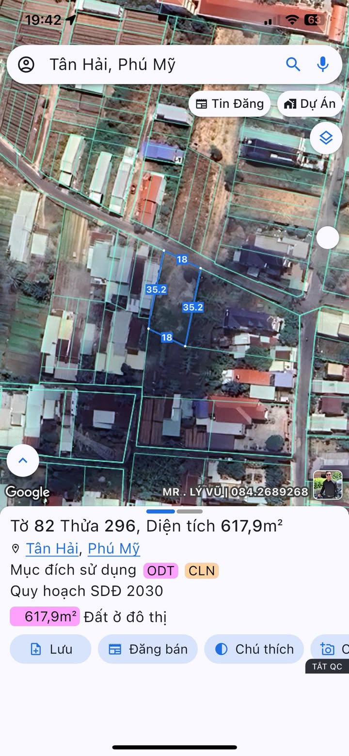 Đất nền Tân Hải Phú Mỹ 360m² - Cơ hội đầu tư hấp dẫn!