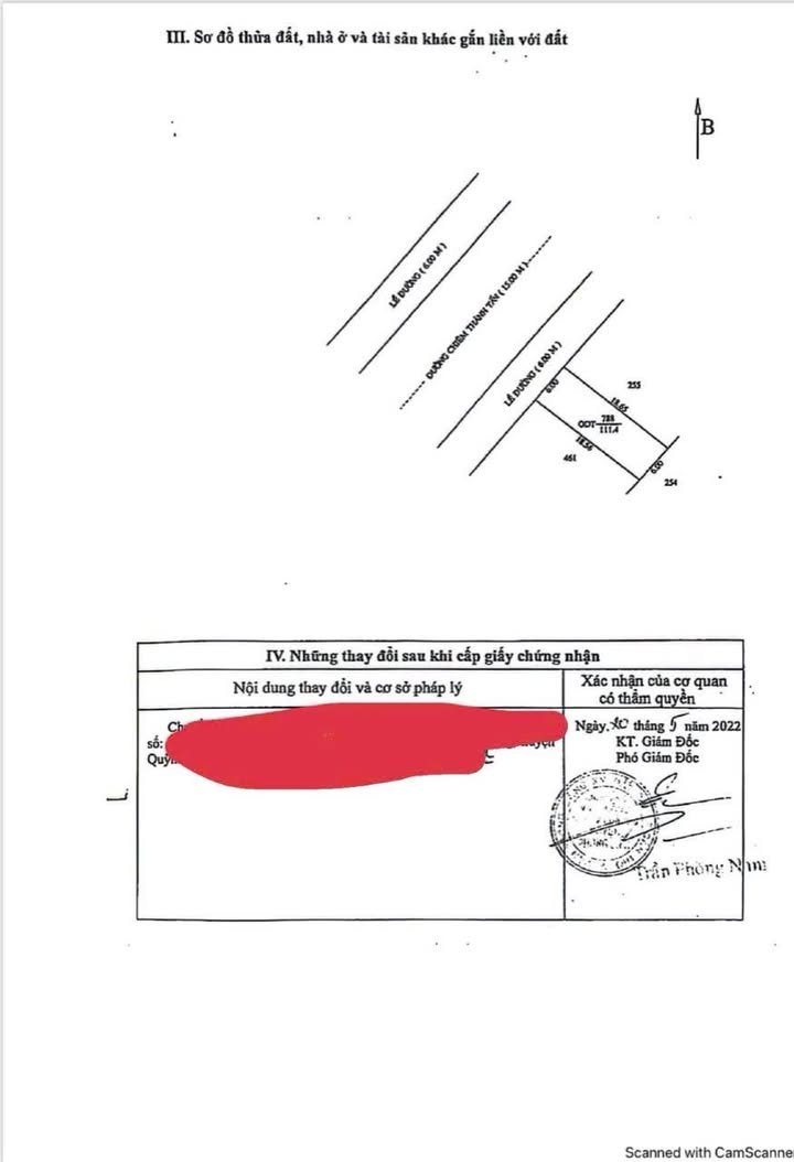 Đất nền đường Chiêm Thành Tấn, Phong Điền 111.4m² giá 2.2 tỷ - Tiềm năng đầu tư cao!