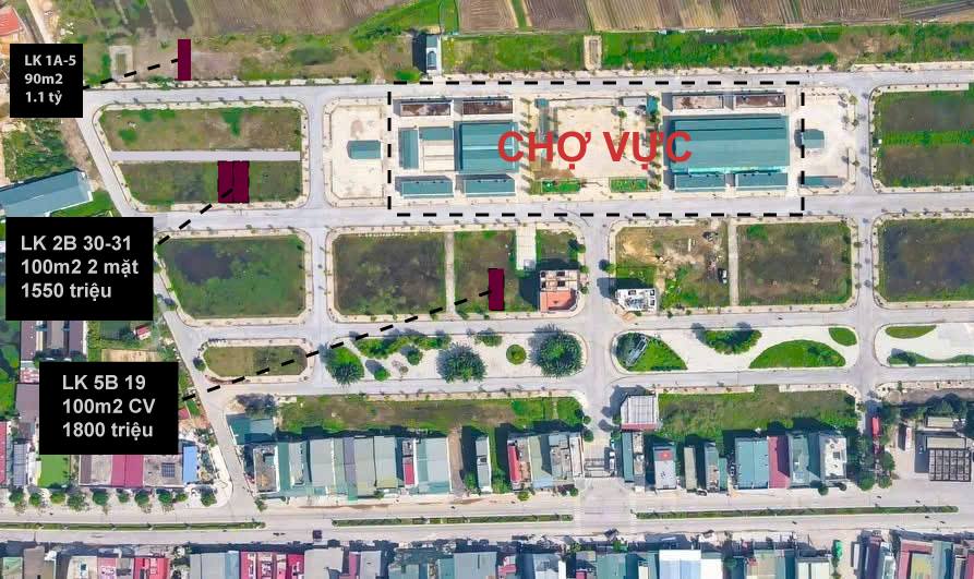 Đất nền Lightland Chợ Vực, Hoằng Hóa, Thanh Hóa - Giá chỉ 1.200 tỷ, nhiều lựa chọn hấp dẫn!