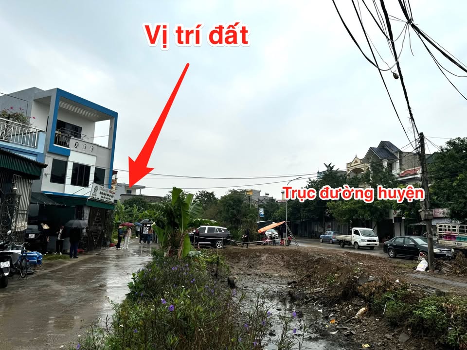 Đất kinh doanh tại xã Thư Vũ, Vũ Thư, 124m² - Mặt tiền 13m, giá 1.8 tỷ