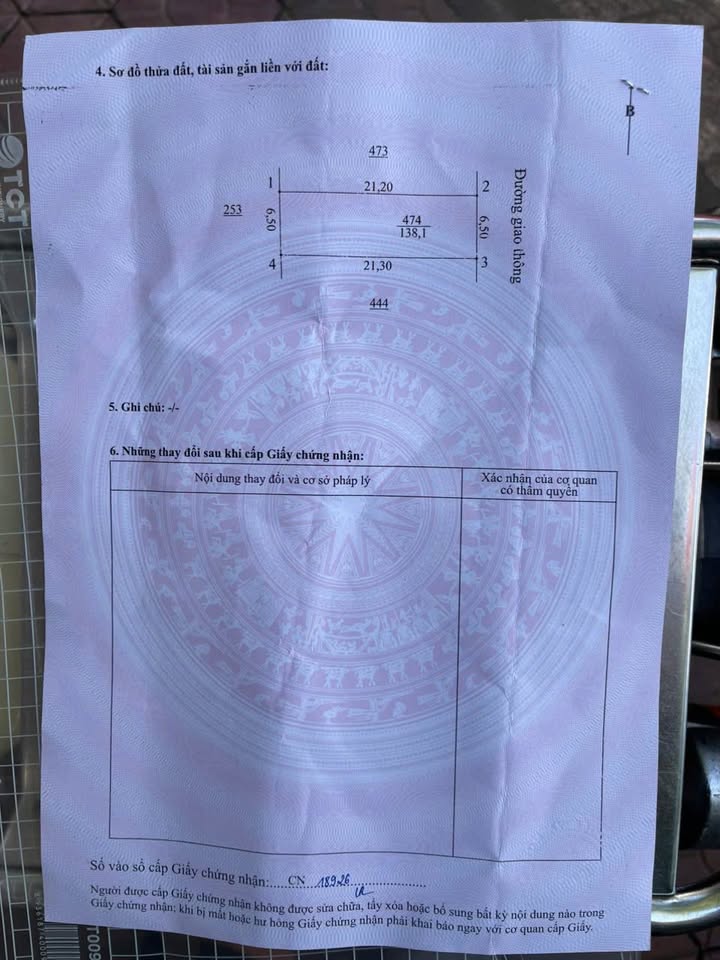 Lô đất Xóm 4 - Diễn Thành 138m² giá 2 tỷ - Sổ đỏ chính chủ, vị trí đắc địa!